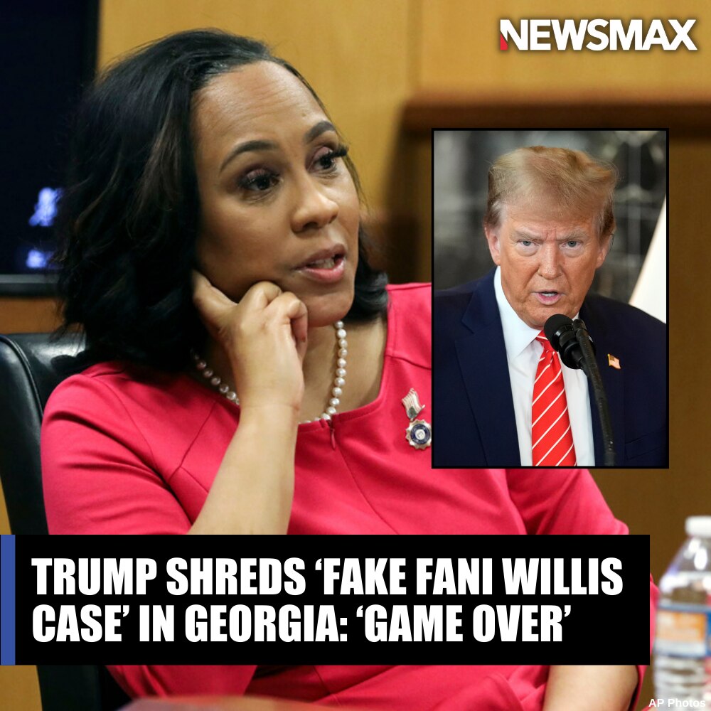 'HISTORIC MELTDOWN': Donald Trump led a chorus of criticism against Fulton County (Ga.) District Attorney Fani Willis, whose testimony in a hearing Thursday over her alleged misconduct sparked a wave of reaction, with the former president asserting, "game over."  More: https://bit.ly/3wlKJCF