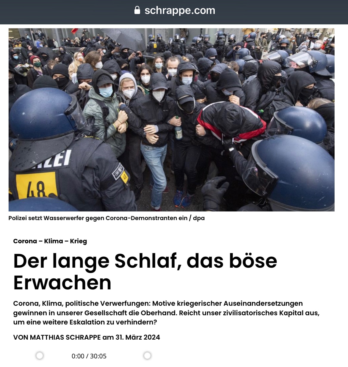 Prof. Dr. med. Matthias Schrappe

(Internist, Infektiologe, 2002-05 Vorstandsvorsitzender Univ.-Klin...