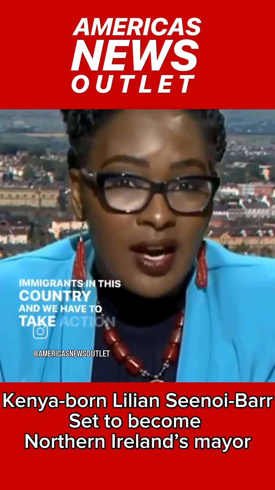 Kenya-born and former refugee Seenoi-Barr, is set to become Northern Ireland's mayor. She is support...