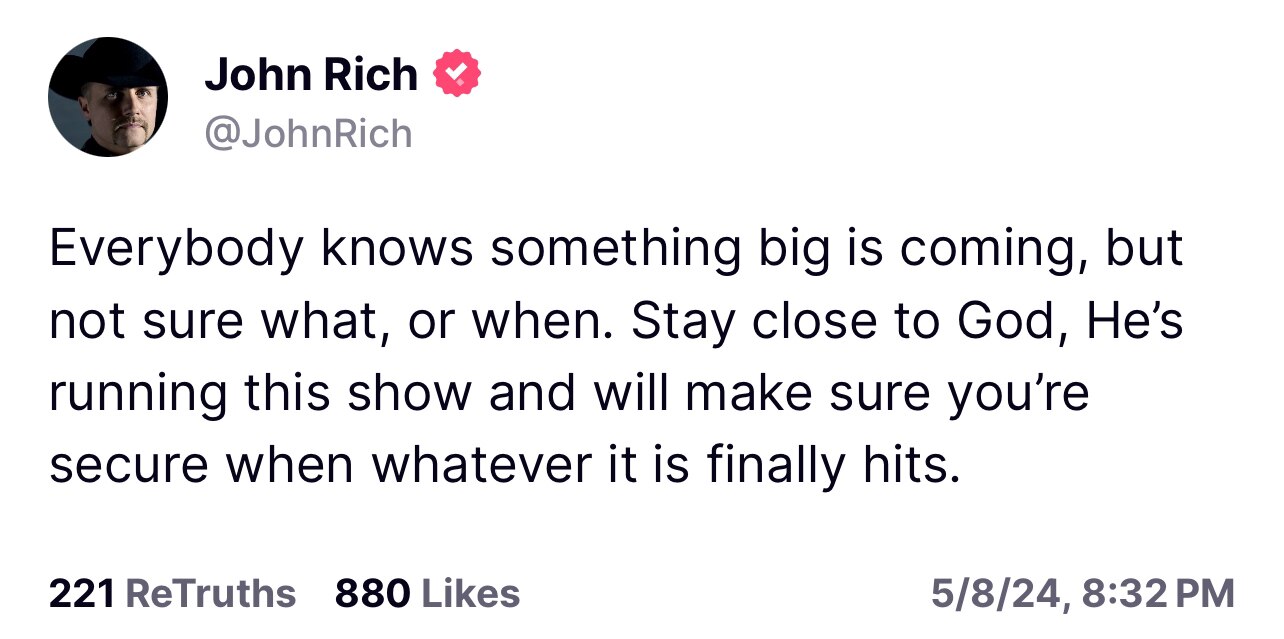 https://truthsocial.com/@JohnRich/112408550949225698