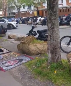 This is not Pakistan, this is Paris, France.