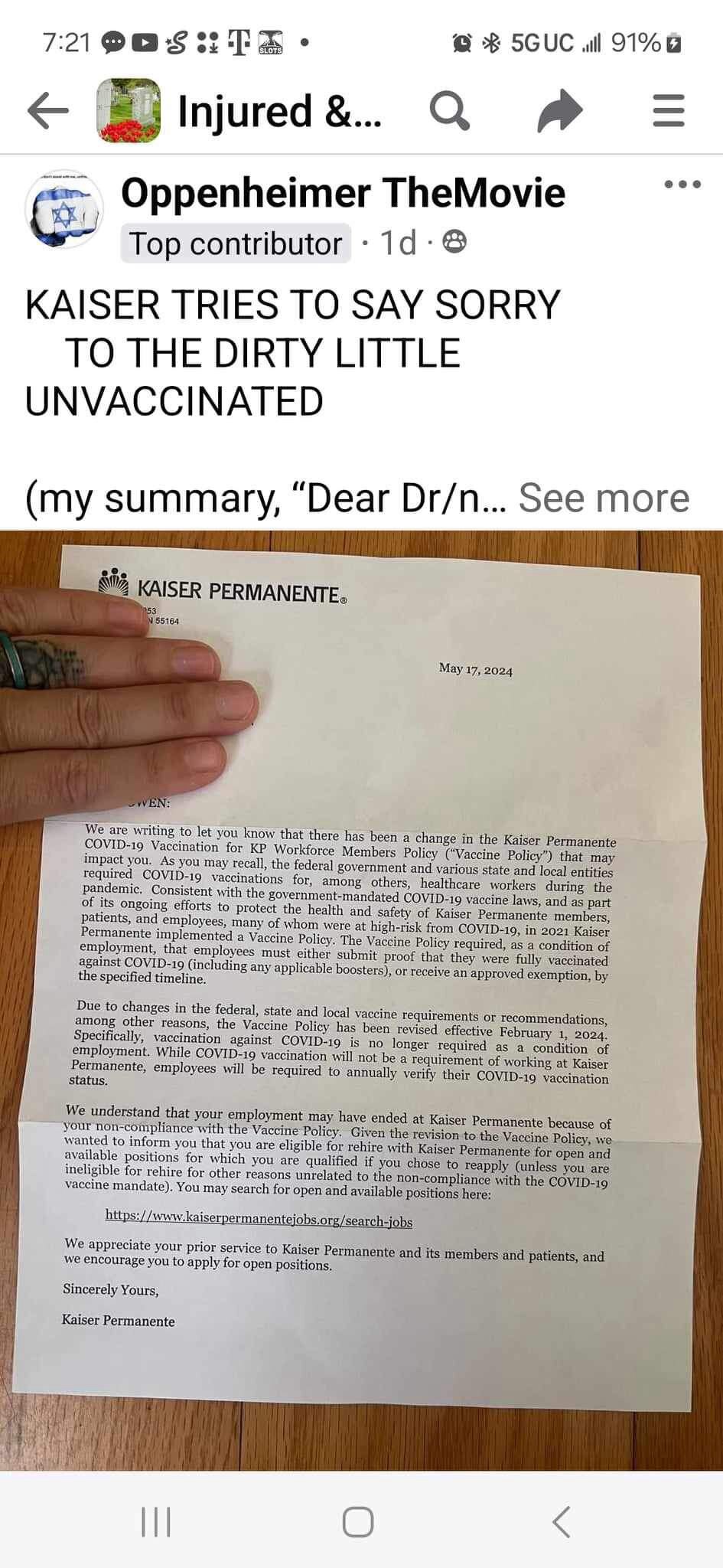 This is why you ALWAYS stick to your guns and never give in to fear!

They are all backtracking and ...