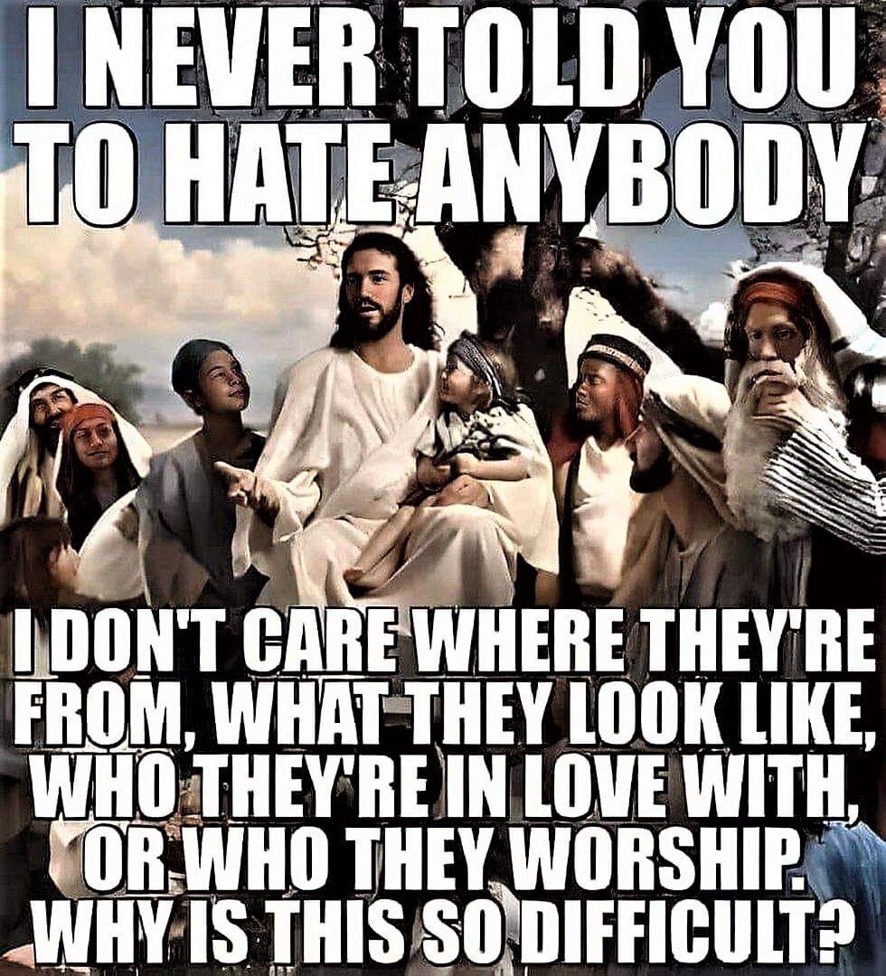 Woke Christianity right here. Speaking the truth of the Bible isn’t hate and affirming wickedness is...
