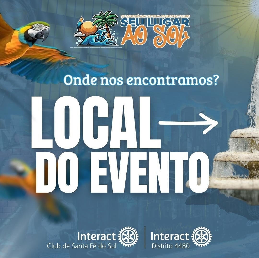 Texto do Ic.Eventos4480:

NOS VEMOS EM 5 DIAS!

A Fazenda Bela Vista nos espera, para vivermos e cri...