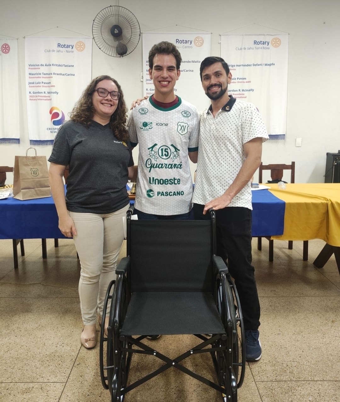 Texto do Rotary Club de Jahu - Norte:

No dia 17 de junho tivemos a última participação em reunião d...