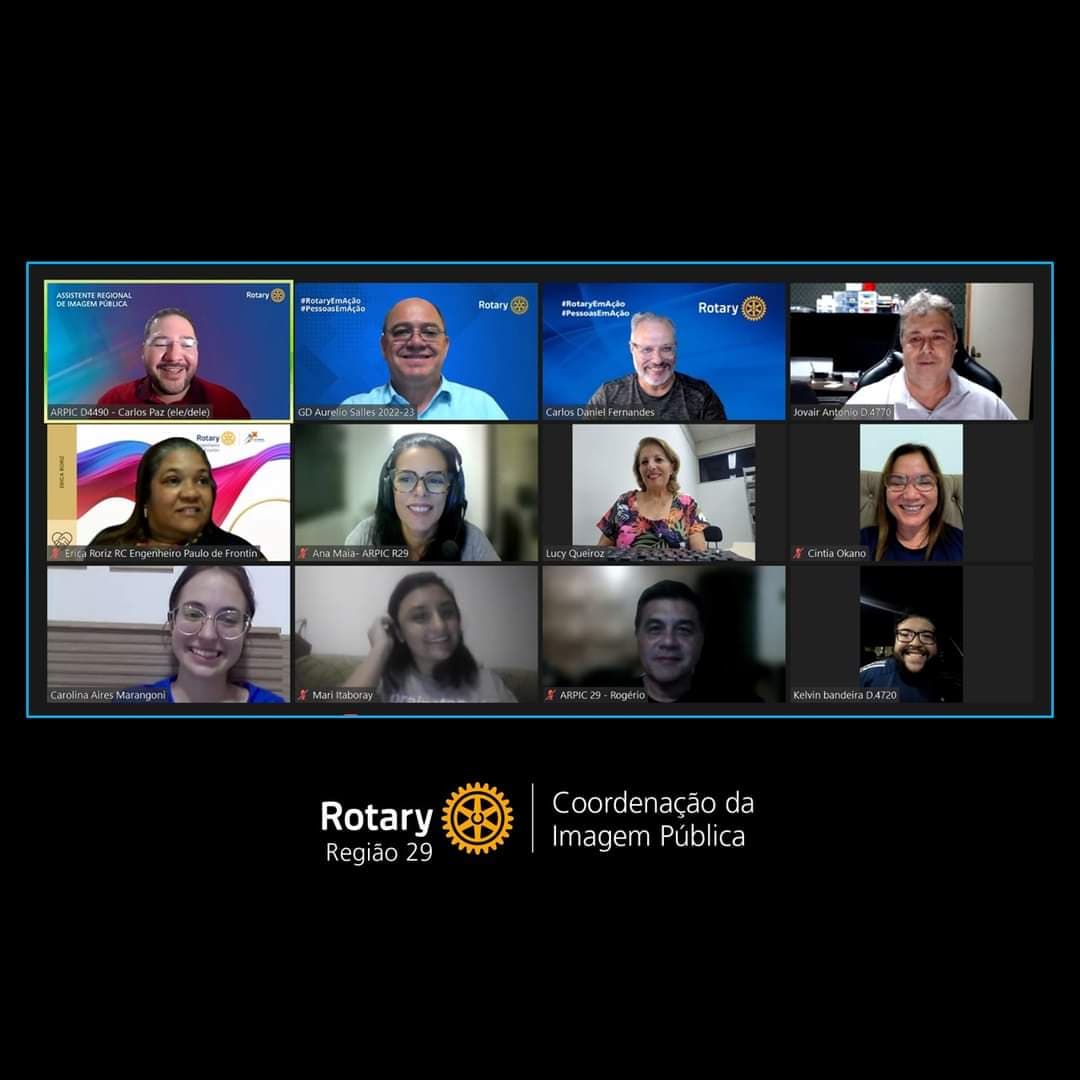 Texto do Rotary Imagem Pública Br:

Desde 1913, o termo "ano rotário" tem sido usado para marcar o p...