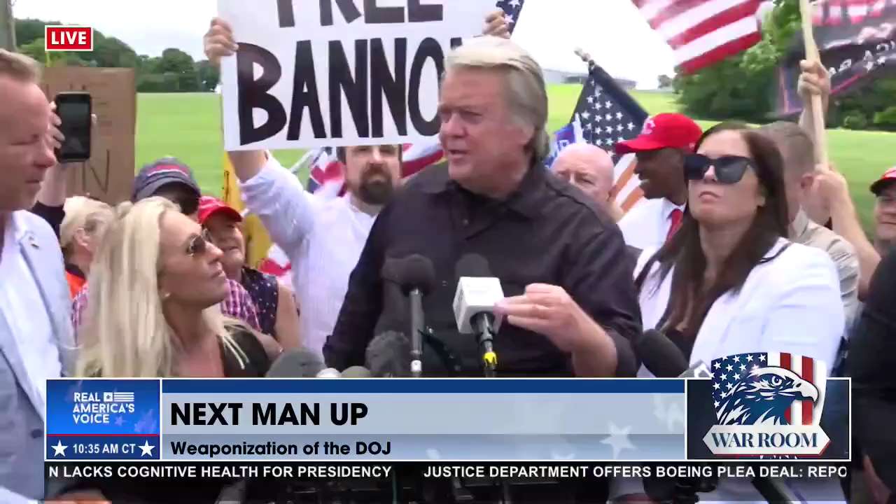 "The American people have learned that when their voice is heard, change happens"

Political prisone...