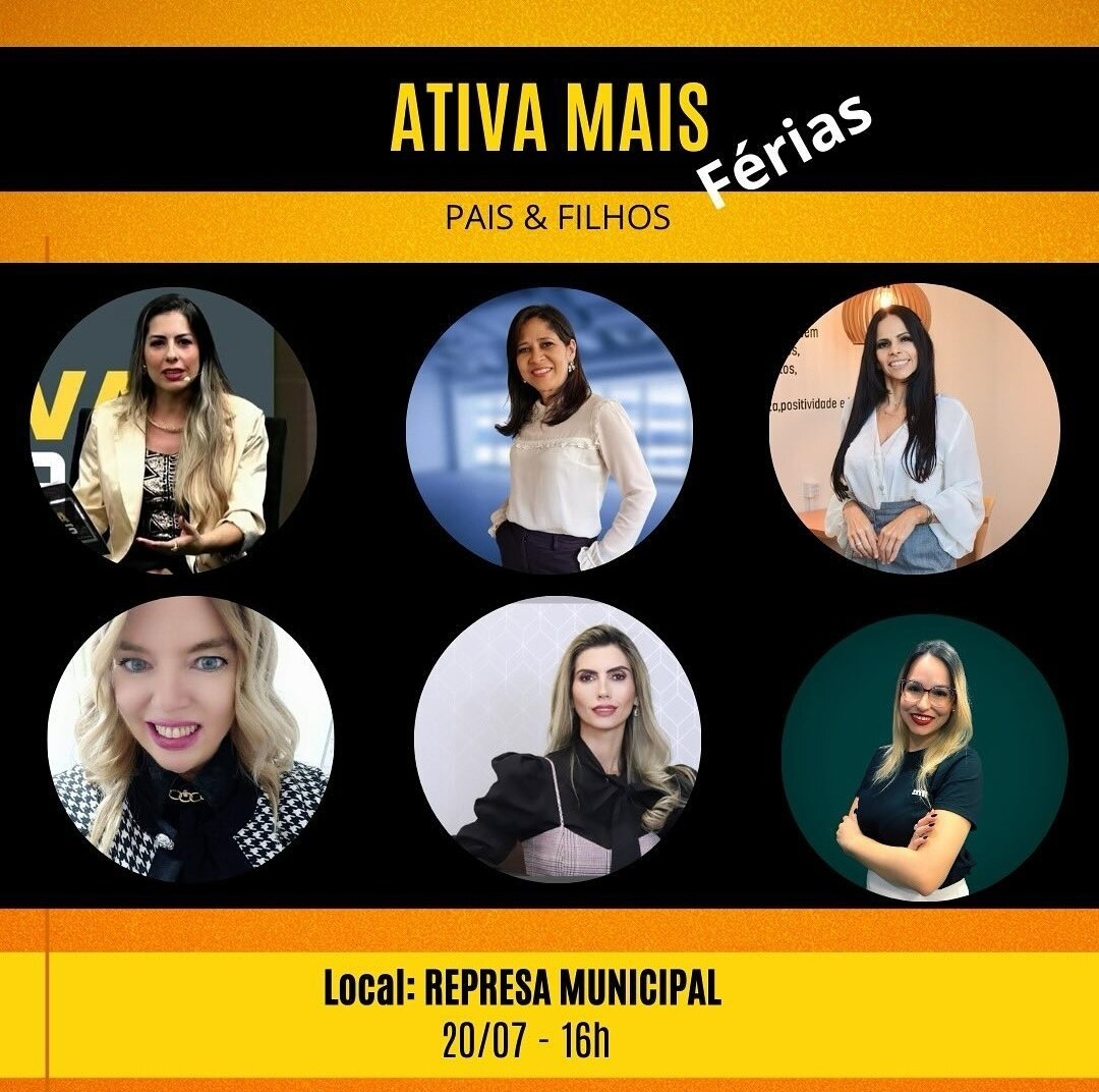 Texto do Rotary Club de São José do Rio Preto - Eco:

ATIVA MAIS - Férias
CONEXÃO PAIS &FILHOS
Se vo...