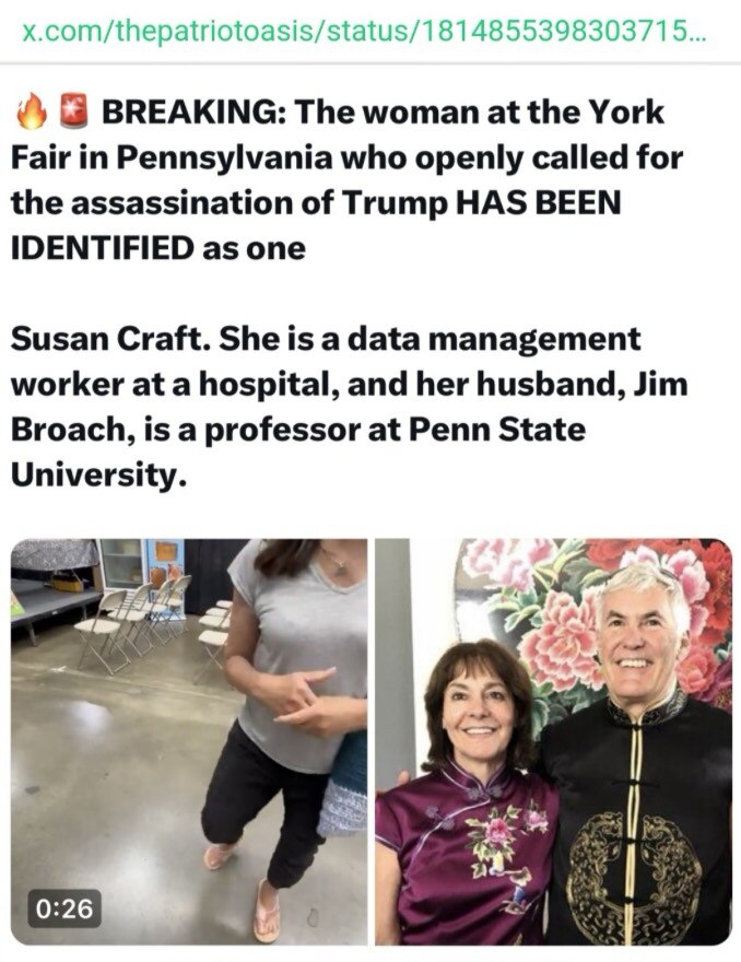 Make her famous Patriots.  

