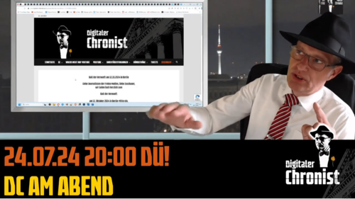 Aufzeichnung vom 24.07.24 - DC am Abend