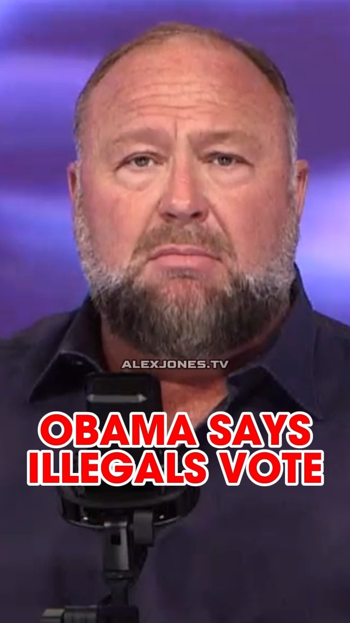 Alex Jones: Obama Told Illegals They Can Vote - 7/25/24
#infowars #alexjones #saveamerica #trump2024...
