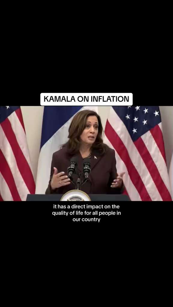 Kamala Harris Policy on How to Fix Inflation
Cliff notes: I have absolutely no plan, or the brain po...