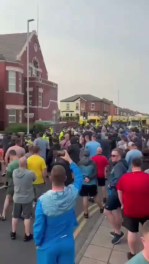 RIOTS IN SOUTHPORT, LIVERPOOL TONIGHT FOR FOUR CHILDREN STABBED TO DEATH BY AN IMMIGRANT! 

