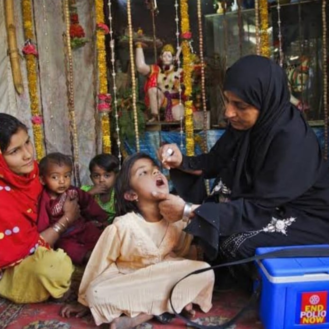 Rotary presente e Atuante no GPEI (INICIATIVA GLOBAL PARA ERRADICAÇÃO DA POLIOMIELITE), trabalho no ...