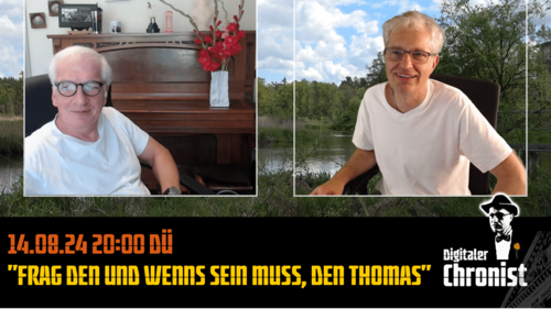 Aufzeichnung vom 14.08.24 "Frag den Andi und wenns sein muss, den Thomas"