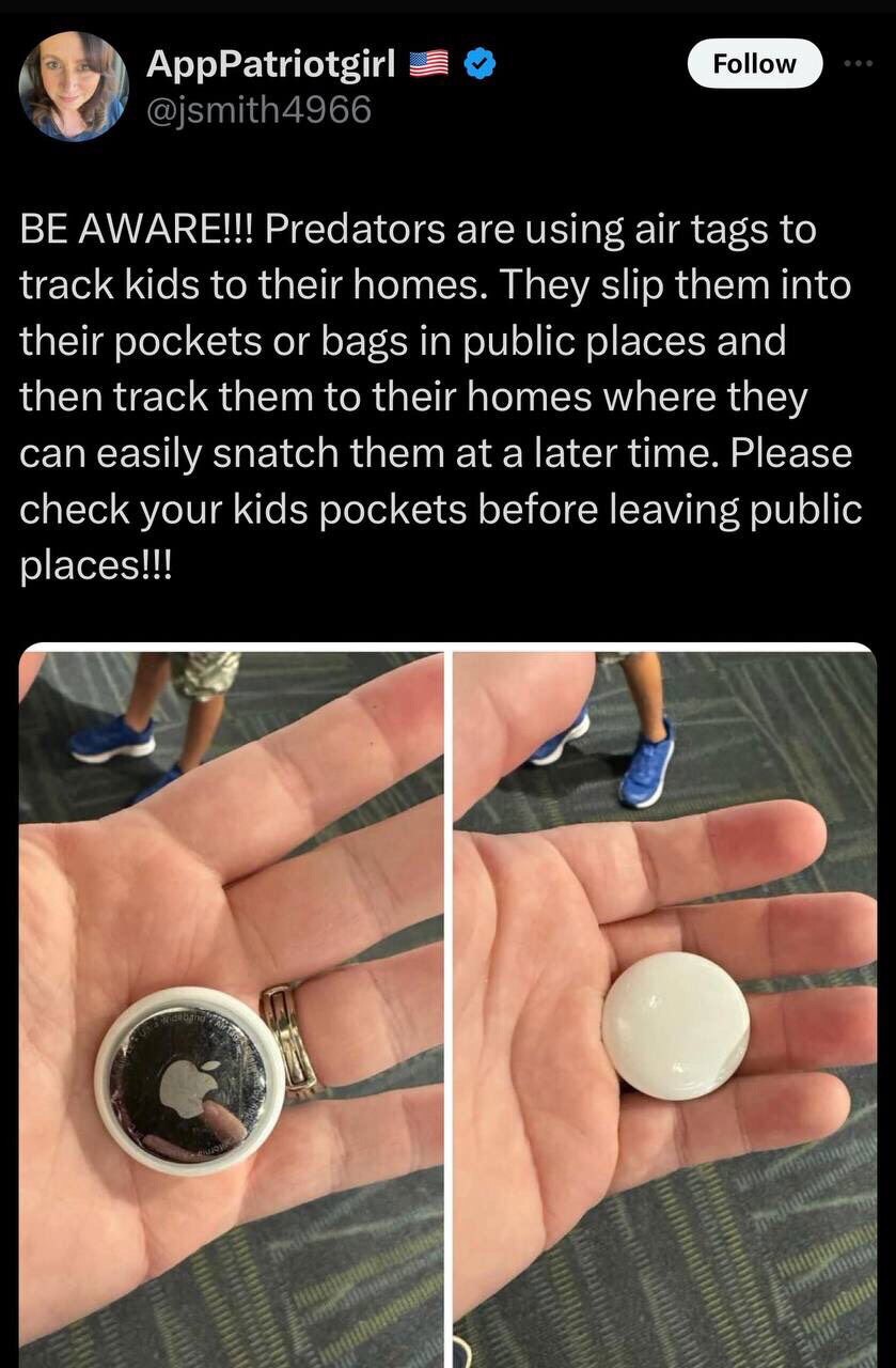THE BIDEN HARRIS REGIME HAS ABOUT LEGALIZED PEDOPHILIA AND WE HAVE MEXICAN CARTELS WORKING IN EVERY MAJOR CITY NOW ON IN THE HUMAN TRAFFICKING BUSINESS !
It Has Never Been More Dangerous In Populated Areas Like Cities Etc For Women Or Children !
Until Trump Takes Charge Be Vigilant !
Women: When In Malls Busy Areas Be Aware If You See A Cloth Hung On Your Door Handle Or Tape Or Something Unusual On The Trunk Lid, Back Window Anywhere Easily Seen!
Traffickers Have People Out Marking Cars They See A Lone Woman Using !
Then You May Be Followed Back To Your Home Or Setup To Grab You !
And This !👇
WATCH YOUR CHILDREN 👇
