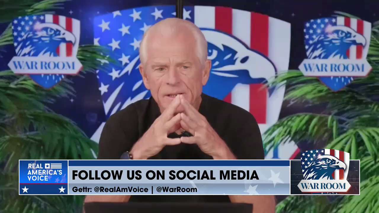 You have to remember here, the election interference that's going on in the Biden's department of in...