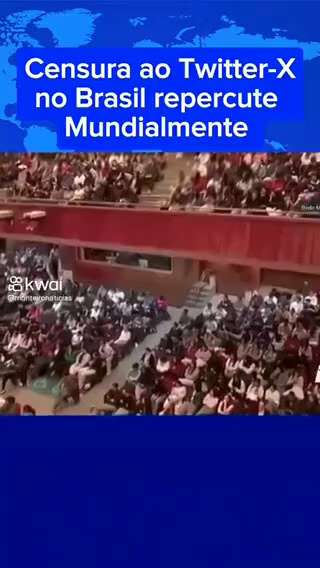 Brasil e censura do X vira notícia no mundo. Que vexame!