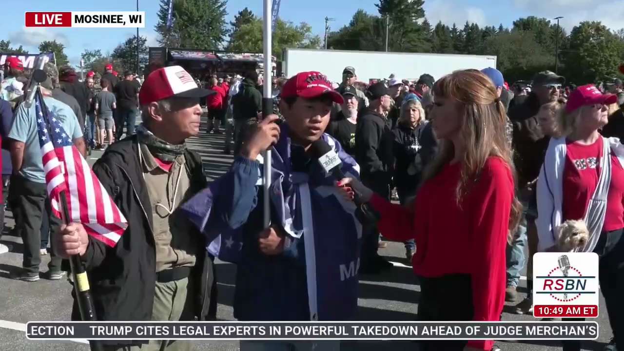 Korean-American immigrant: “If America falls, then there will be no freedom throughout the world”

W...