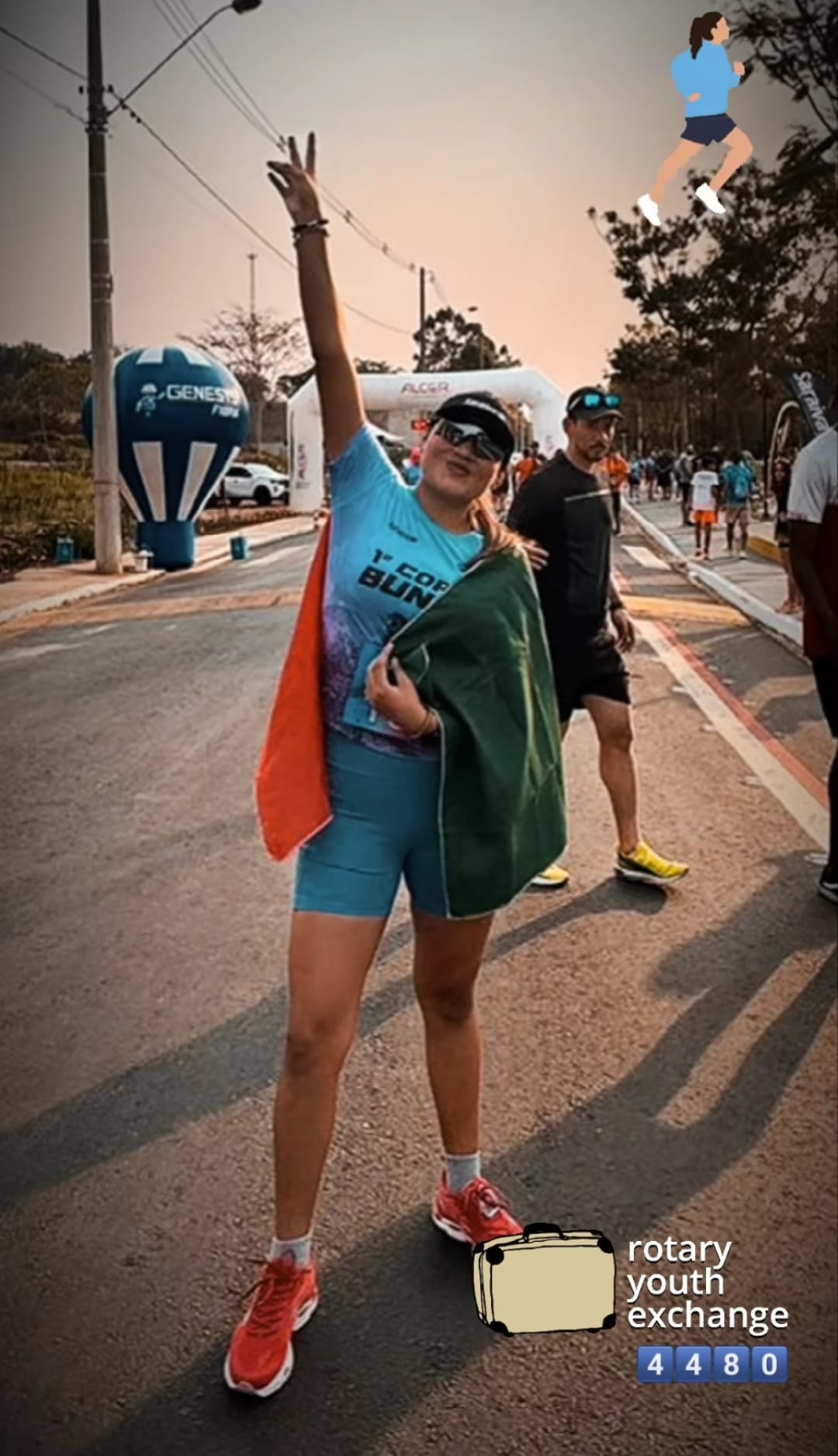 Texto do YEP4480:

Nossa querida Carla, participou, em Tanabi, da 1° Corrida Corre Bunita, junto com...