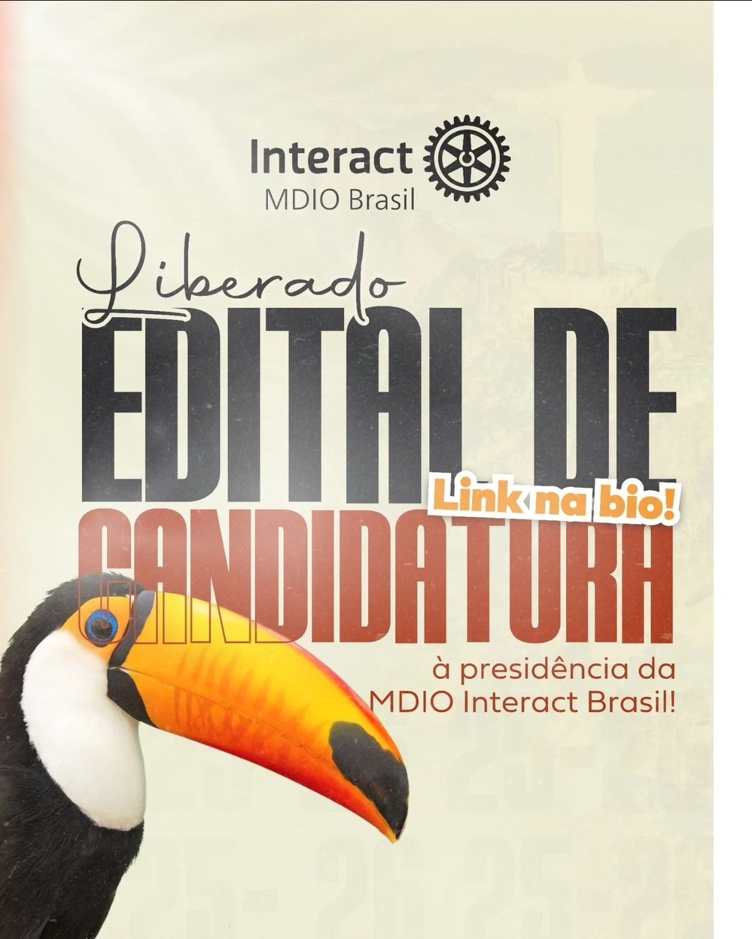 Texto do MdioInteractBr:

Você já pensou em ser Pres. da MDIO Interact Brasil?

Pois agora está libe...