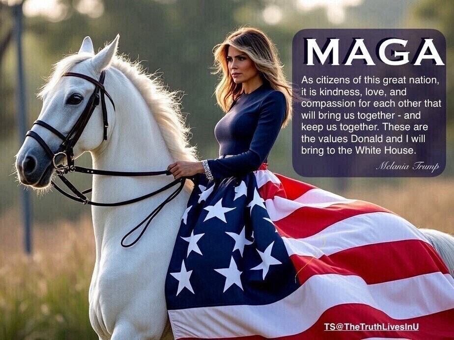 Melania Trump… FLOTUS 🇺🇸