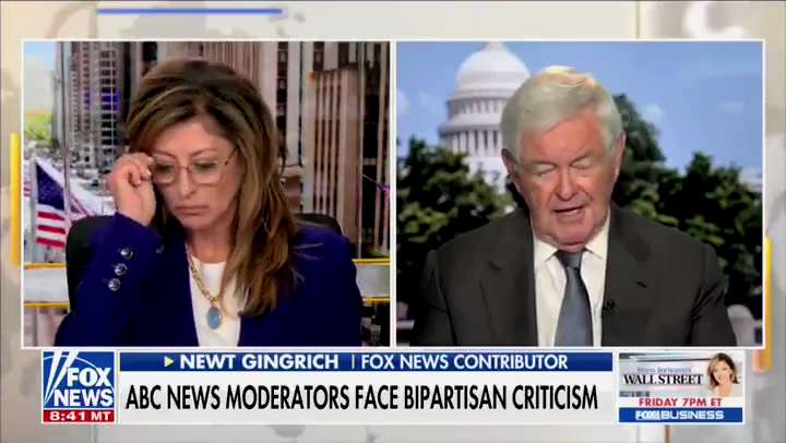 NEWT GINGRICH: "When you meet Tim Walz, who is legitimately called 'Tampon Tim' because he is so far...