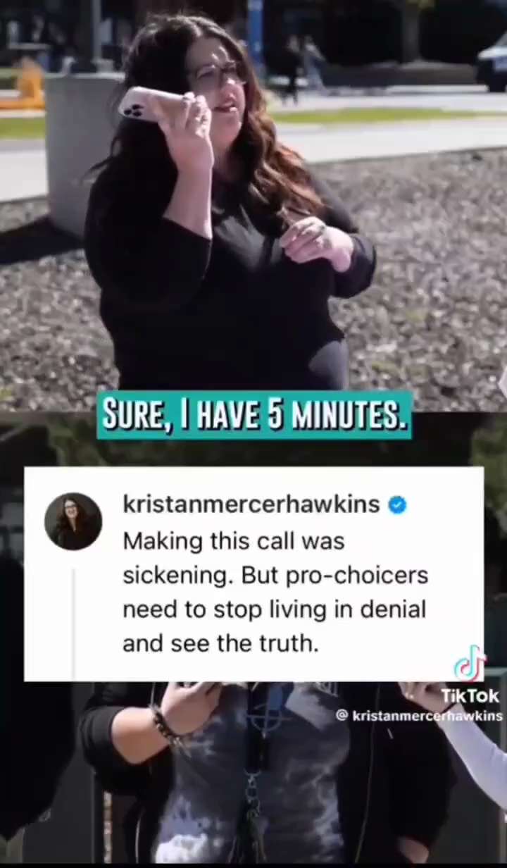WiseEnough on GETTR : ⚠️ ⚠️ ⚠️ ⚠️The Entire Pro-Abortion Movement Just Got Nuked From Space With Just One Phone Call

While handing out pro-life li...
