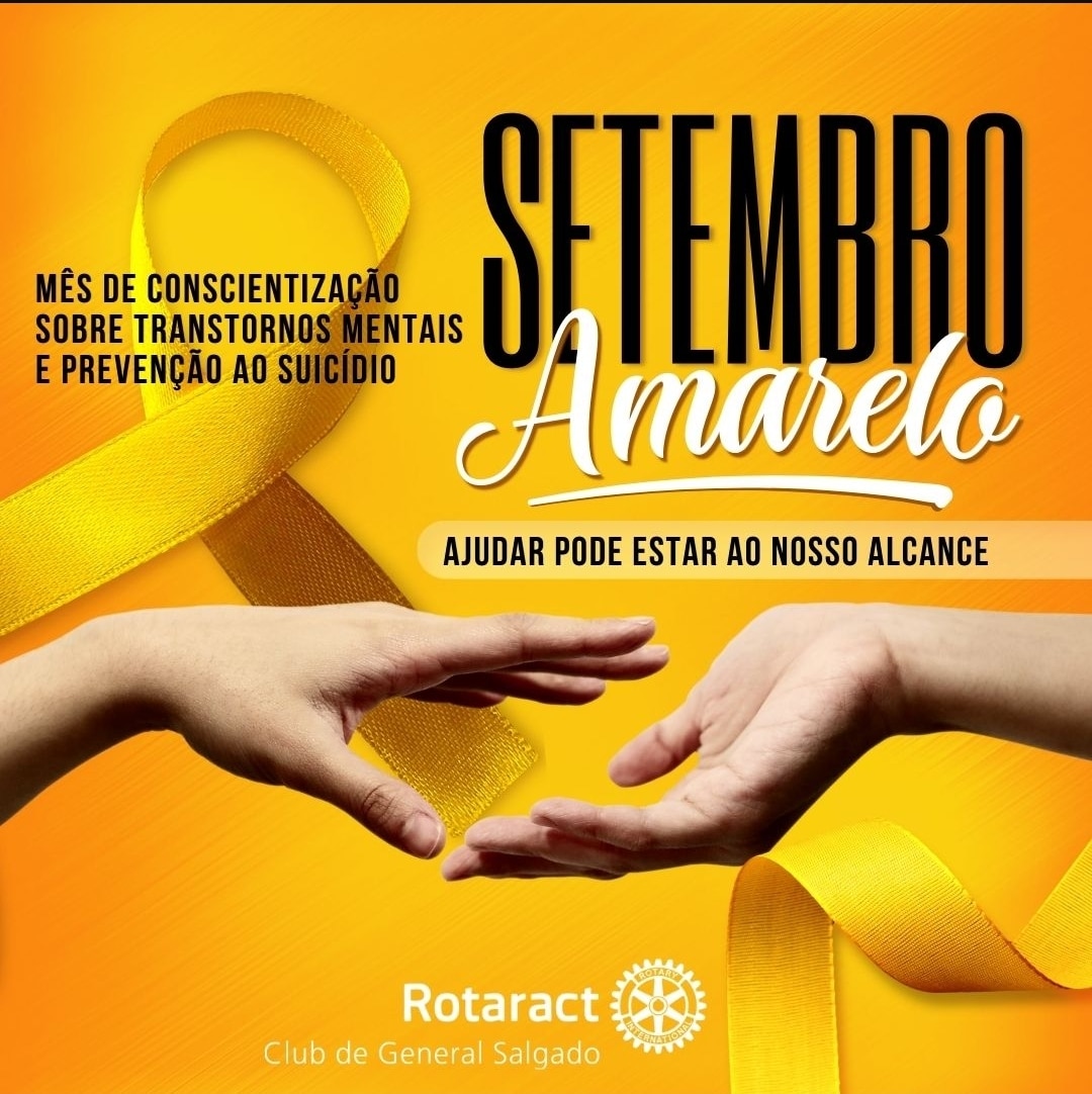 Texto do Rotaract Club de General Salgado:

Setembro está chegando ao fim, mas a luta continua! Todo...