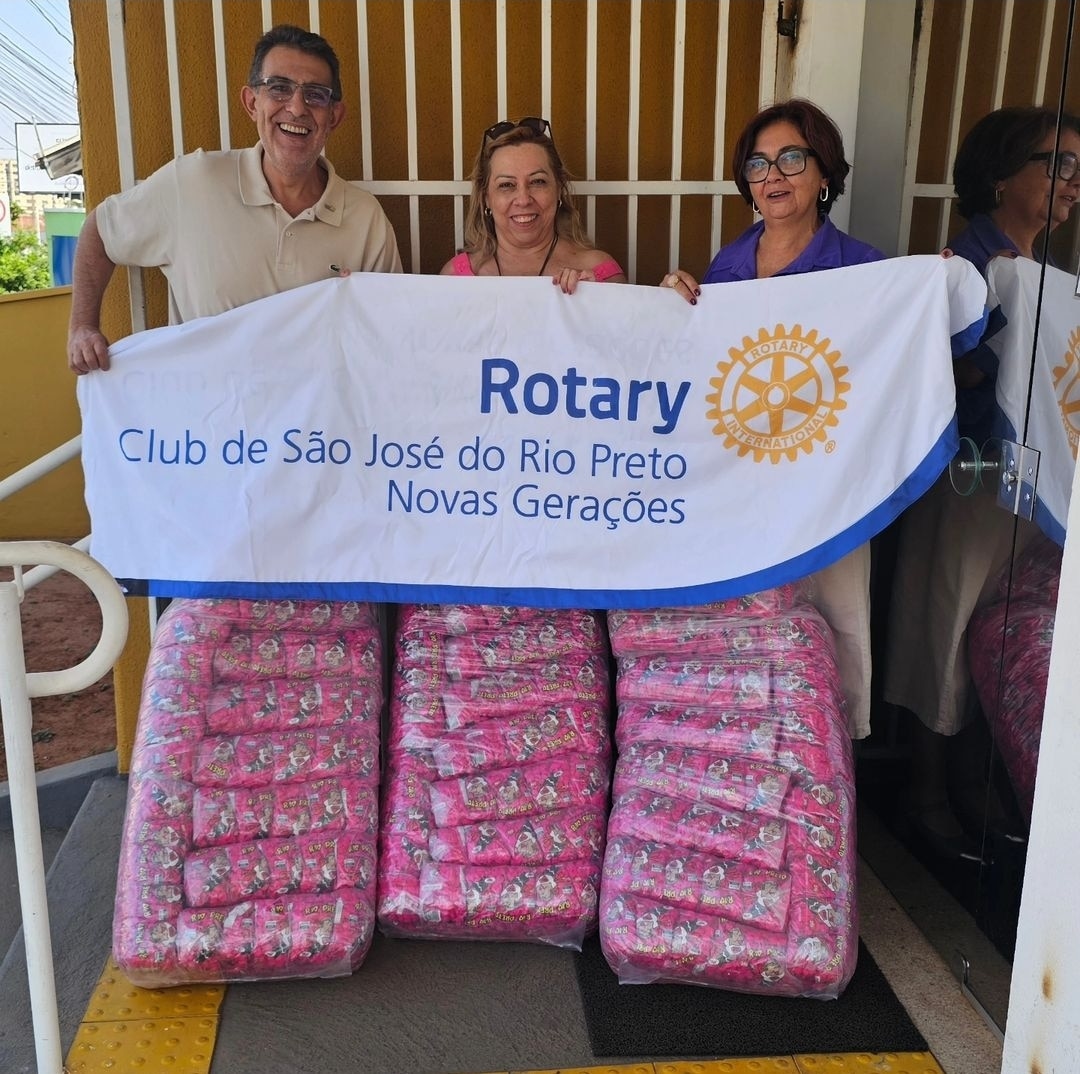 Texto do Rotary Club de São José do Rio Preto - Novas Gerações:

Hoje, 01 de outubro, fizemos uma co...