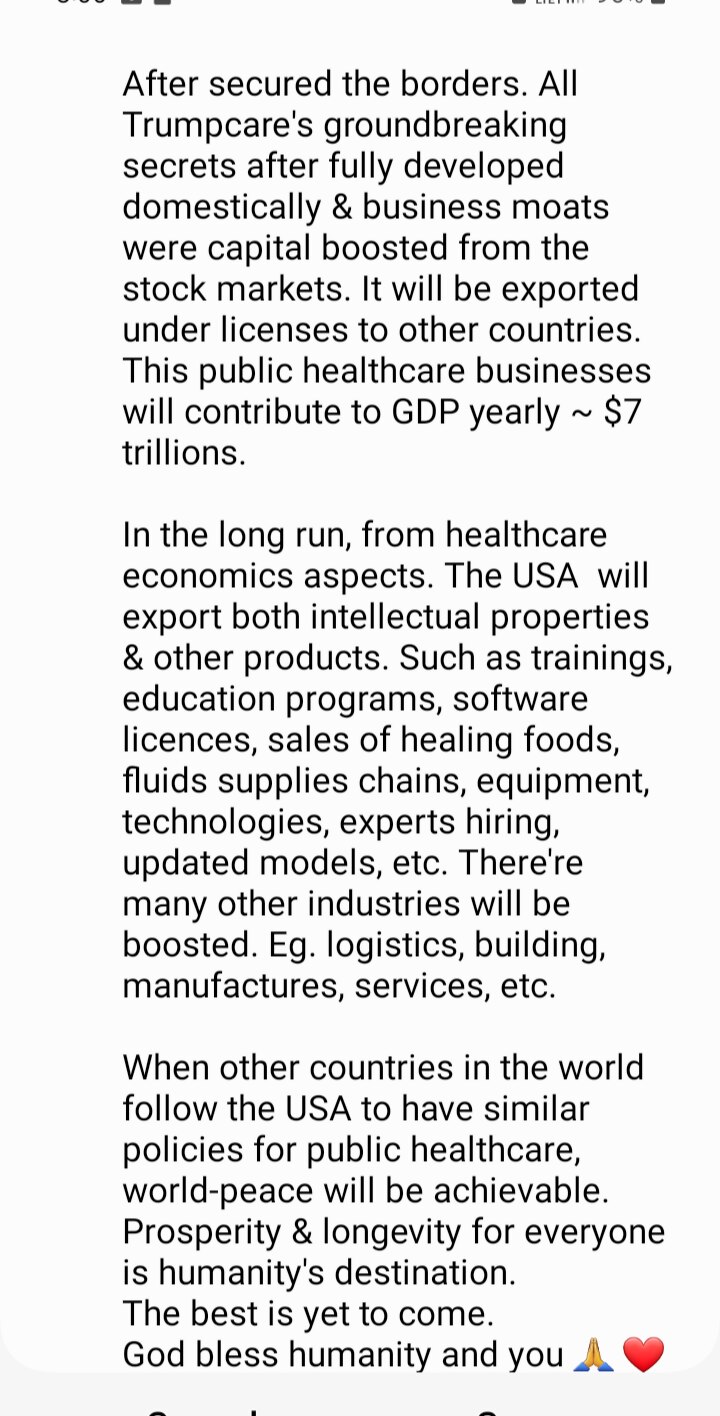 Honour Reward #29 - Trumpcare's Licences to Other Countries 

