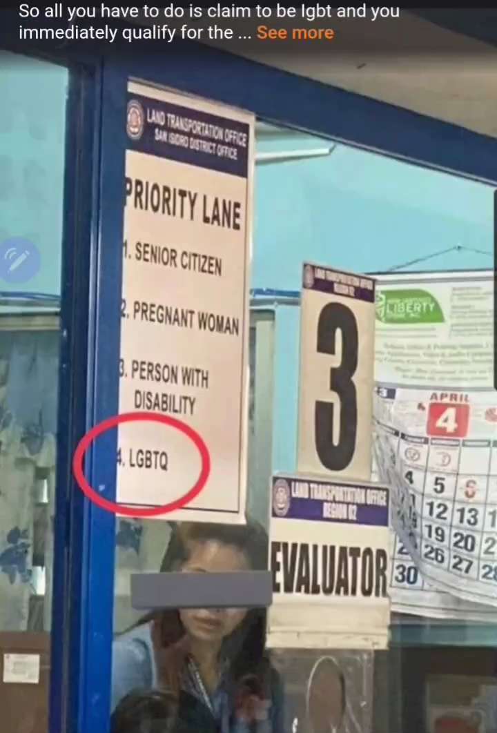 WiseEnough on GETTR : So all you have to do is claim to be LGBTQ+ and you immediately qualify for the Priority Lane?***

Well now we know! 
...