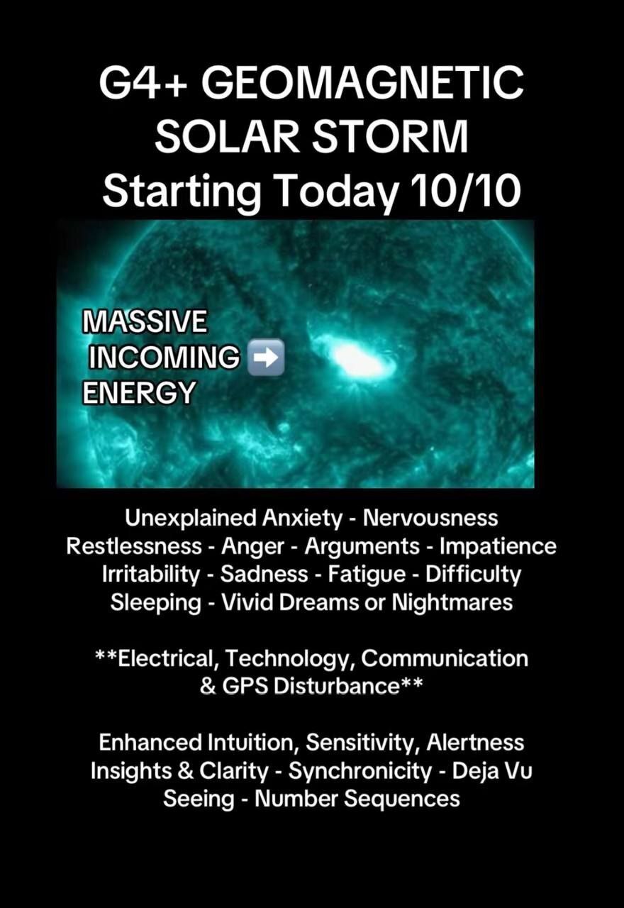 计划大停电？？？

随着我们的磁场由于太阳的变化而继续减弱，预计会有更多的静电能量通过，在不应该出现的地方以极光的形式覆盖我们的天空，并且由于“极光”的增加，风暴和地震活动也会增加。我们大气中的“电”...