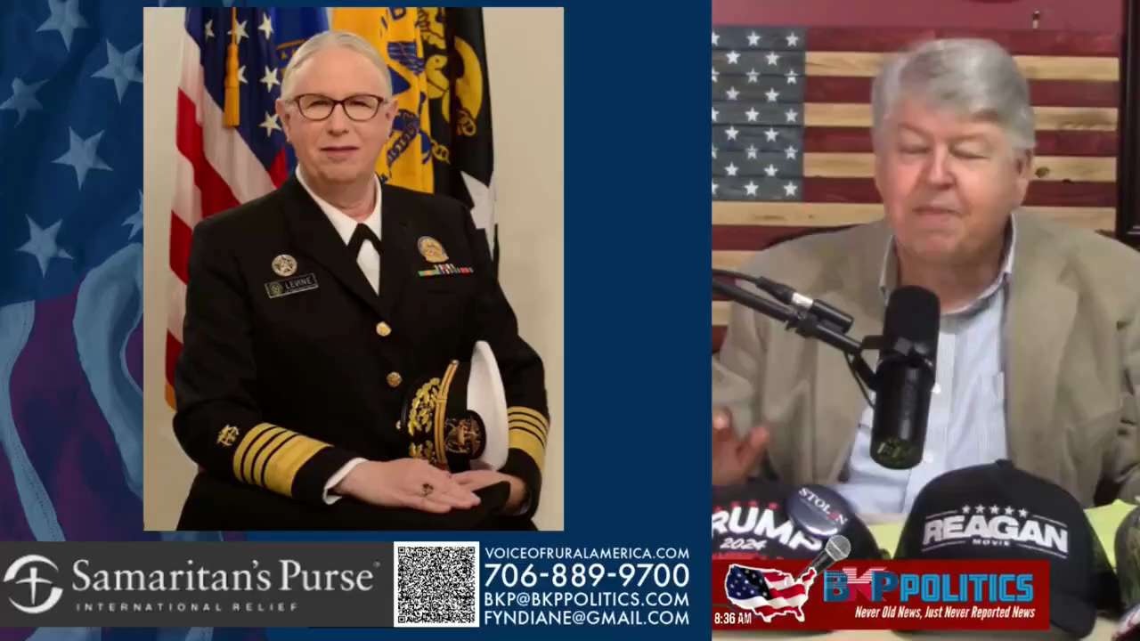 Richard Levine thinks he is a #woman. Kamala Harris thinks she will be president. None of it is True...