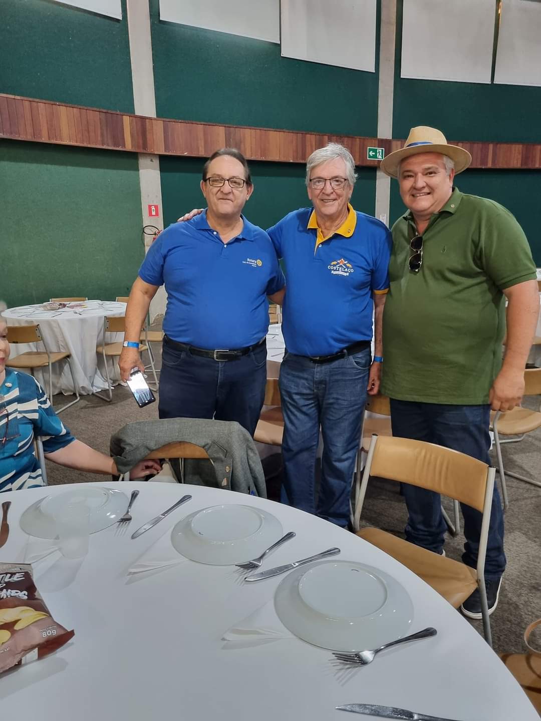 Texto do Pres do Rotary Club de Lins - Gov. Israel Alfonso:

O Costelaço do Rotary, neste domingo, f...