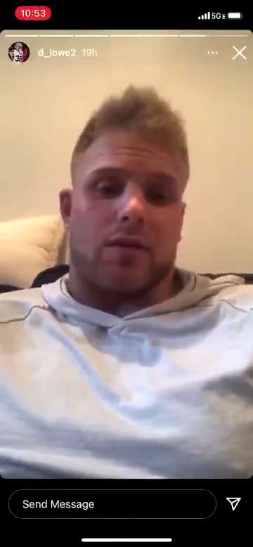 This is a Raiders player who has test negative for Covid daily.   He got a call from Nevada Health D...