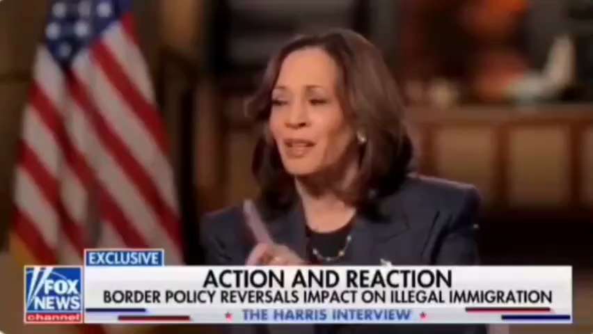 WiseEnough on GETTR : SHE’S DONE! 

#KamalaHarris Completely Cracks Under Pressure, Starts Screaming About #Trump in Sit Down Interview with #BretB...