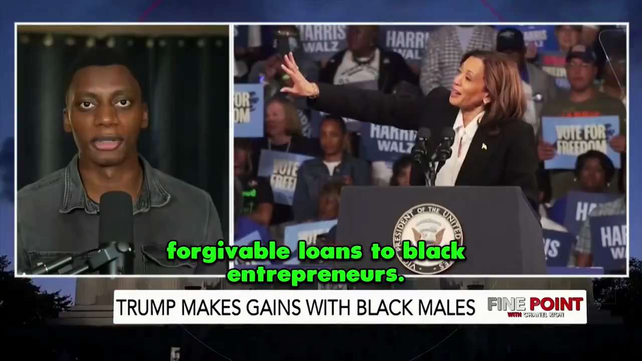 I WENT ON ONE AMERICA NEWS AND TOLD THEM THAT TRUMP'S STRATEGY TO GET BLACK VOTERS HAS BEEN GENIUS A...