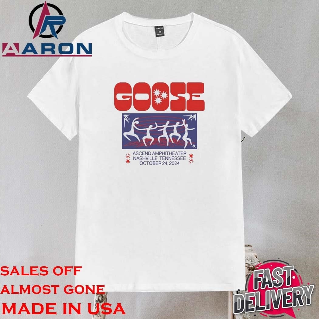 Official Goose Ascend Amphitheater Nashville, TN Oct 24 2024 Shirt
https://aaronshirt.com/product/official-goose-ascend-amphitheater-nashville-tn-oct-24-2024-shirt/
Home: https://aaronshirt.com/
More: https://soctrip.com/post/8f4541d0-9367-11ef-9509-d9ab82c4e244
