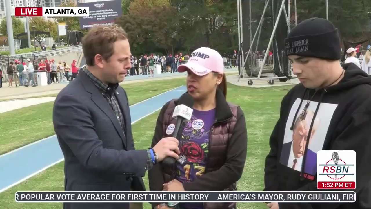 WATCH: Cuban-Americans for Trump speak out in Atlanta, Georgia

WATCH LIVE: https://www.rsbnetwork.c...