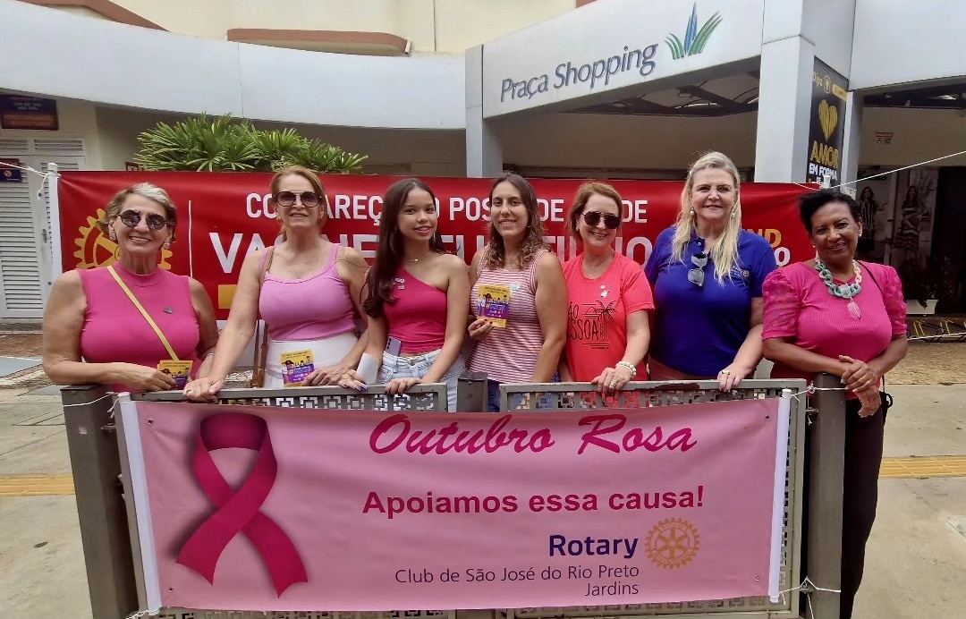 O Rotary Club de São José do Rio Preto - Jardins, na gestão do Pres. Agostinho Donizeti Ferreira, re...