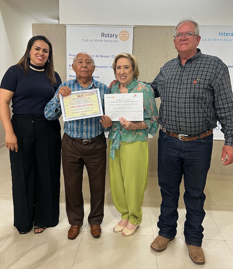 Rotary Club de Monte Aprazível realiza homenagem ao funcionário público neste dia 28 de outubro.

Em...