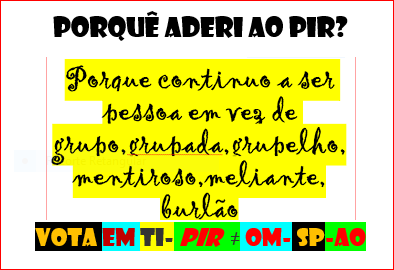 041124-PENA DE MORTE DIGITAL DITADURA - CANCELAMENTO-CENSURA VIOLAÇÃO DA CRP- ifc-pir-2dqnpfnoa-HVHRL
https://verdade-rigor-honestidade-diferente.blogspot.com/2024/11/041124-pena-de-morte-digital-ditadura.html
UNIVERSO
PÉS NO CHÃO FECHA OUVIDOS ABRE OLHOS


DCLEAPG


https://gettr.com/post/p30uh73a81e


COM
tanta treta dos tretas tornei-me ateu com excepção de DEUS


VOTA
HVHRL EM TI ACABA CORRUPÇÃO


NINGUÉM
SUBORNA 10 MILHÕES


REGRAS
DO JOGO 


JURO


https://gettr.com/post/p30h676c2db


LEGALIDADE
DEMOCRÁTICA


CANDIDATOS
POR SORTEIO TODOS IGUAIS PARA NÃO FICAR REFÉM


VIOLAÇÃO
DA CRP LEI 34/87


https://www.pgdlisboa.pt/leis/lei_mostra_articulado.php?nid=281&tabela=leis


EDD
SÓ CONTARAM PARA VOCÊ 


OQDS DITADURA


LIBERDADE


https://gettr.com/post/p31zj4o63bf
