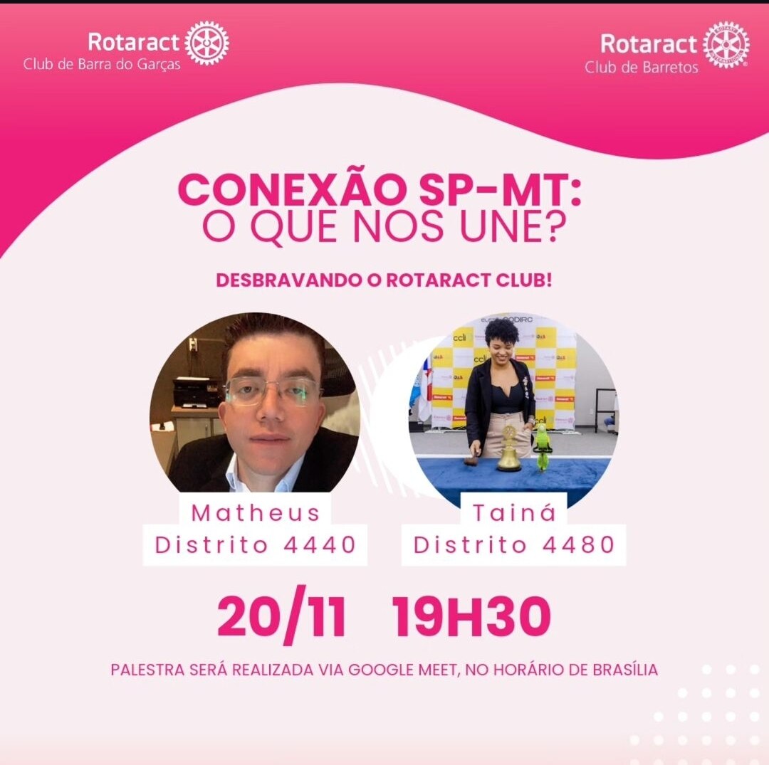 Os Rotaracts Club de Barra do Garças e de Barretos unidos para um treinamento descontraído sobre a f...