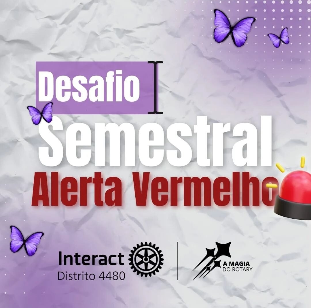 Texto do Interact 4480:

1° Desfio Semestral: Alerta Vermelho!

E aí, Interactianos, o 1º Desafio Se...