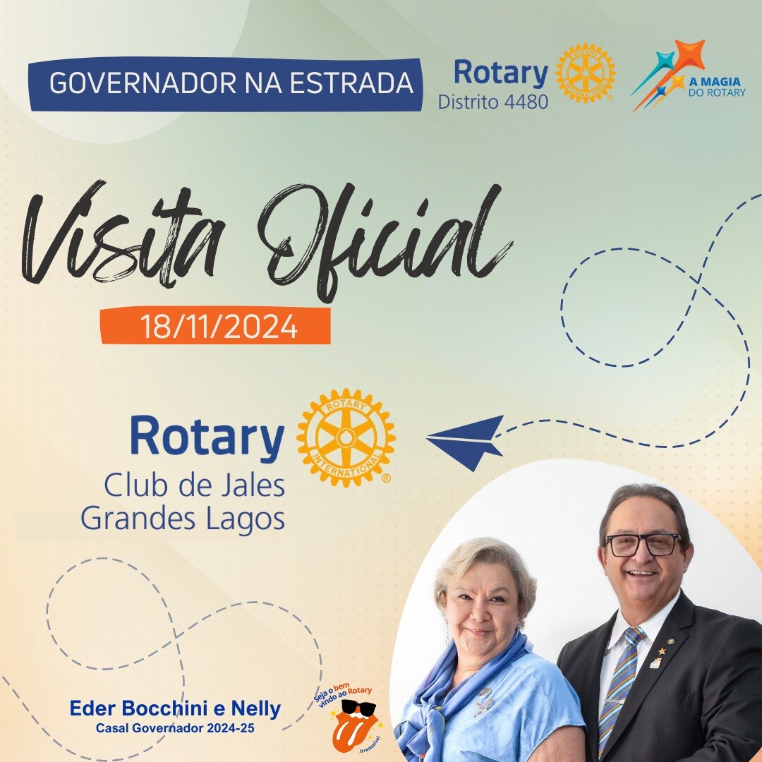 Nosso Casal Gov. Eder e Nelly Bocchini pegarão a estrada nos próximos dias para conhecer os clubes, ...