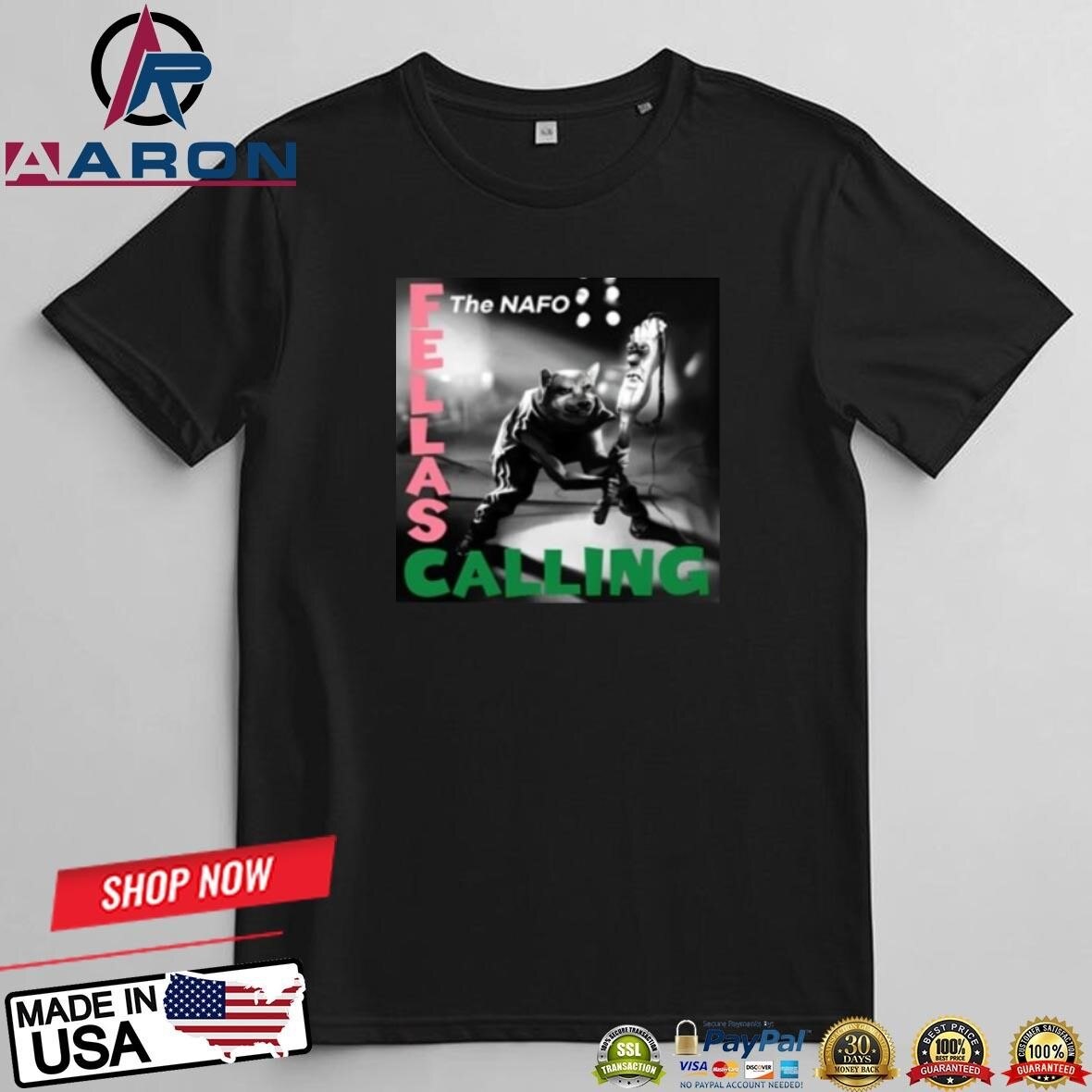 The Nafo Fellas Calling T-Shirts

Buy this: https://aaronshirt.com/product/the-nafo-fellas-calling-t...