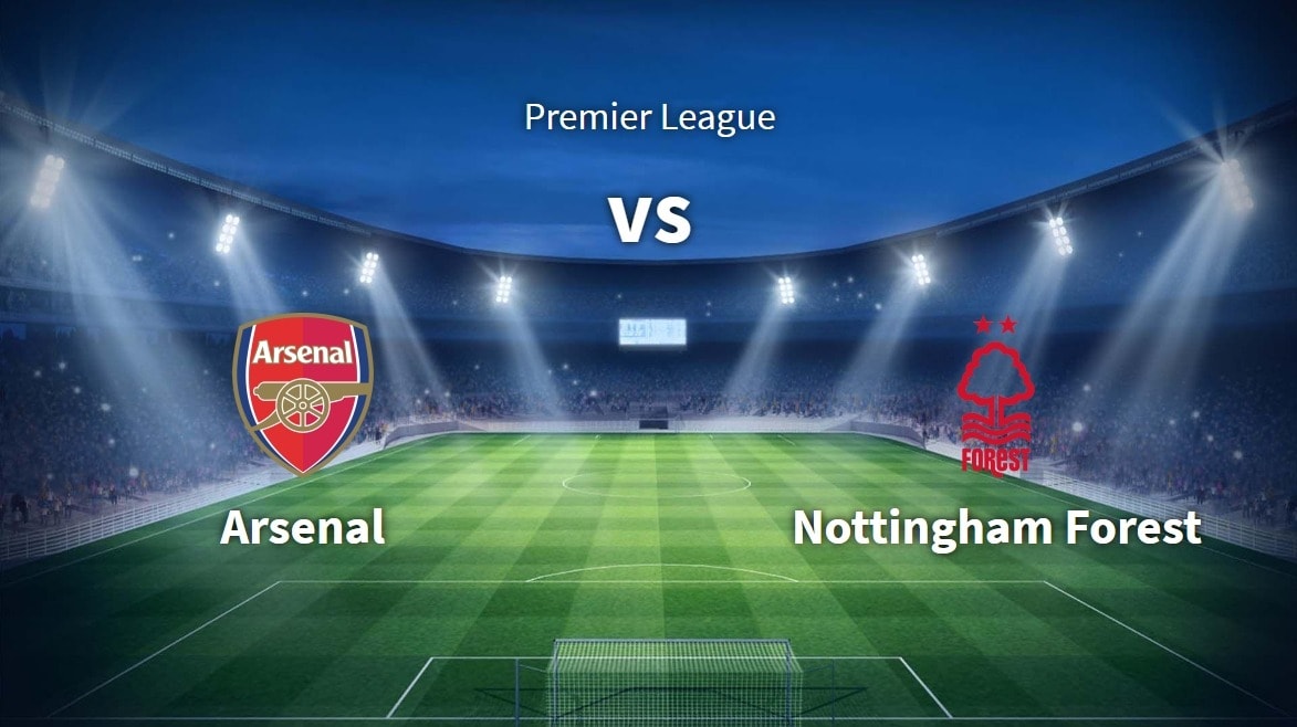 Watch Arsenal host Nottingham Forest in the Premier League on November 23, 2024. Referee S. Hooper t...