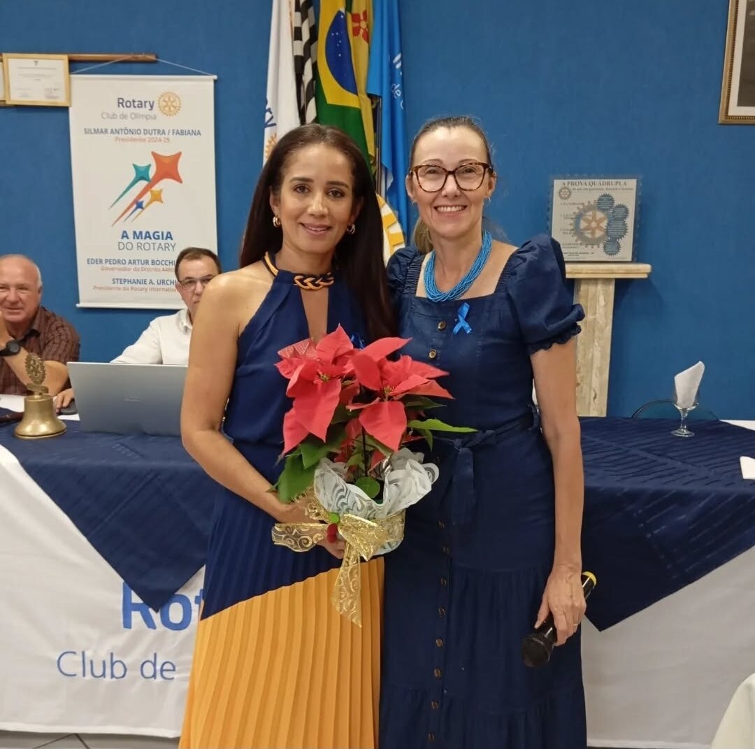 Texto do Rotary Club de Olímpia:

Hoje, 27 de novembro, foi dia de nossa reunião conjunta e palestra...