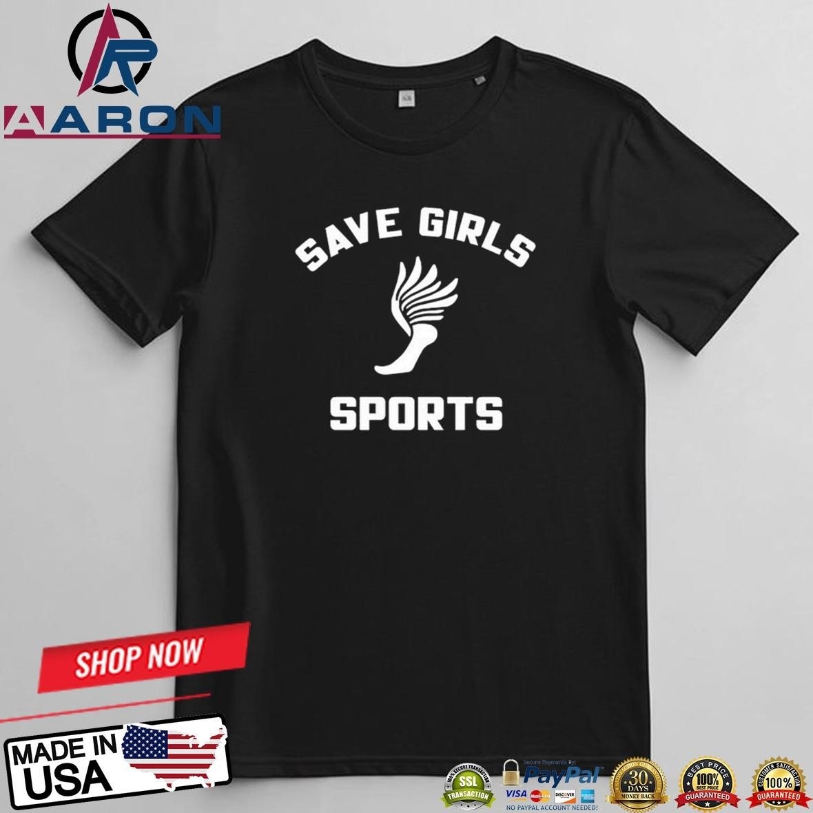 Taylor And Kaitlyn Save Girls Sports T-Shirts

Buy it: https://aaronshirt.com/product/taylor-and-kai...